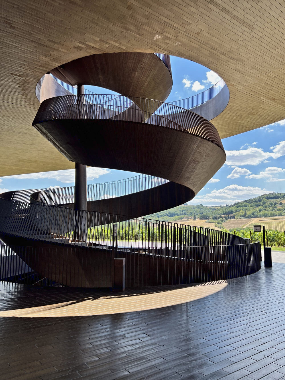 Antinori nel Chianti Classico among the Tuscan vineyards