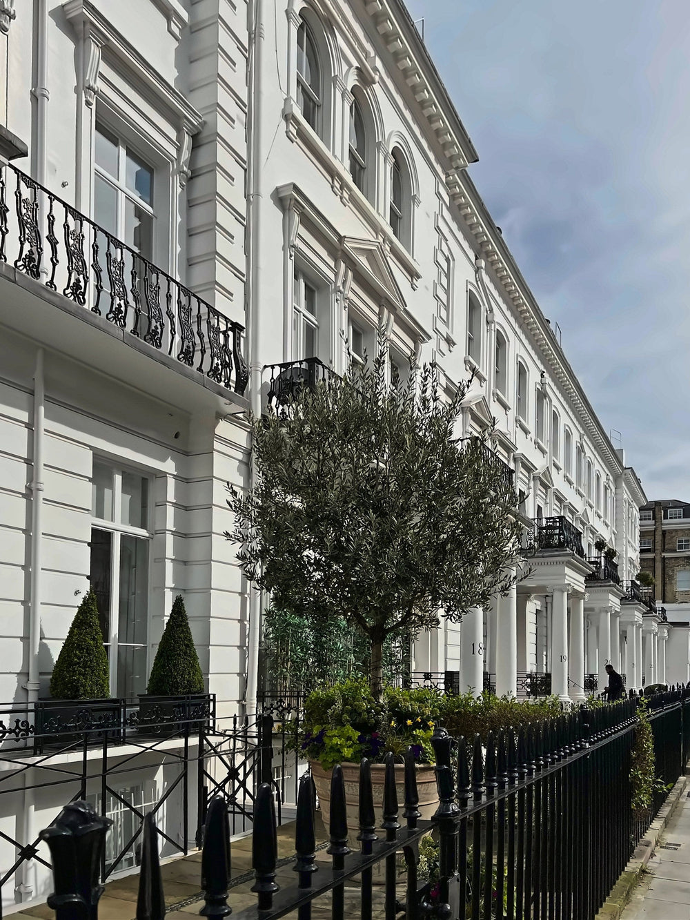 Terraced houses in Chelsea, London